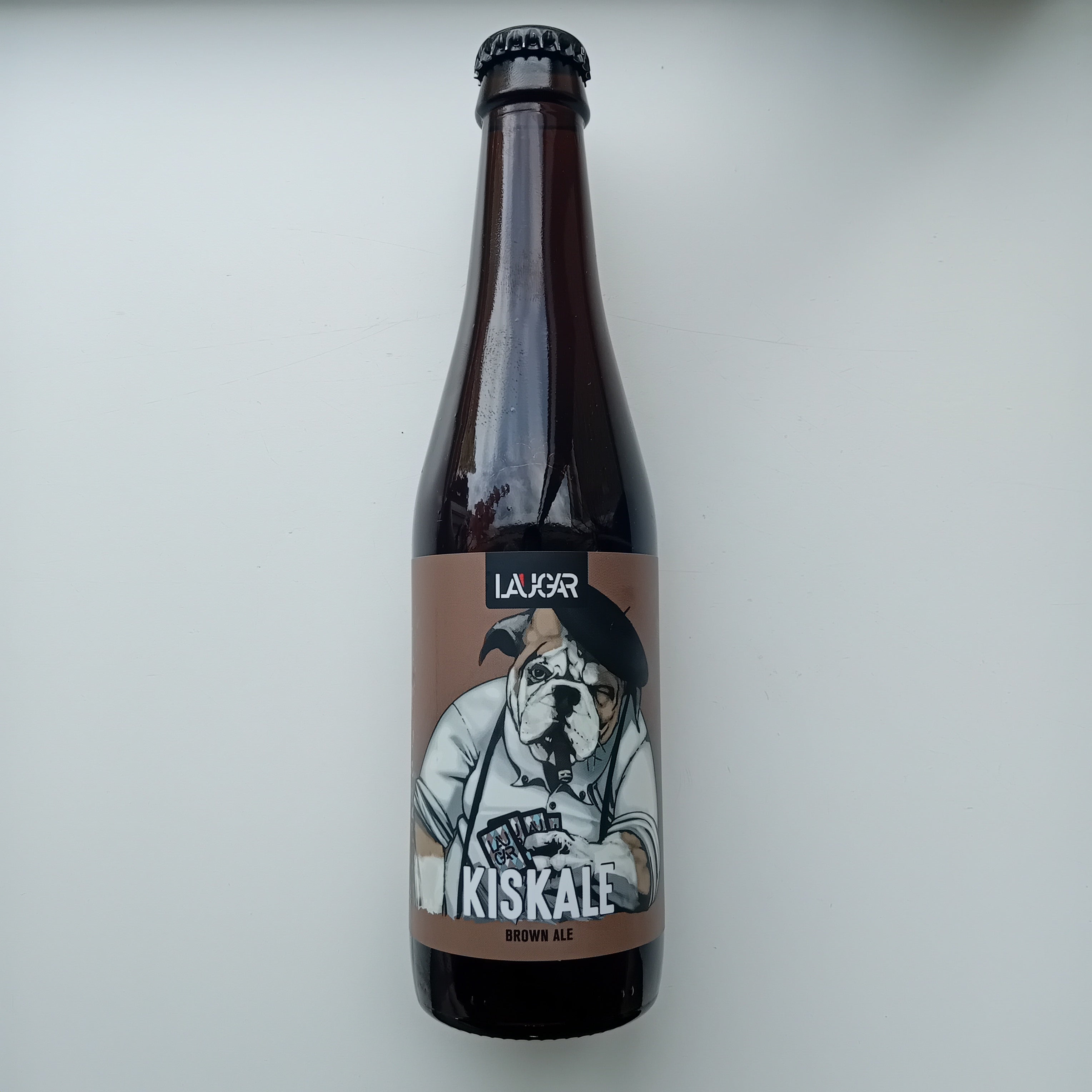 Laugar Kiskale Brown Ale - 330ml - 7.3% - GUN Speciaalbieren