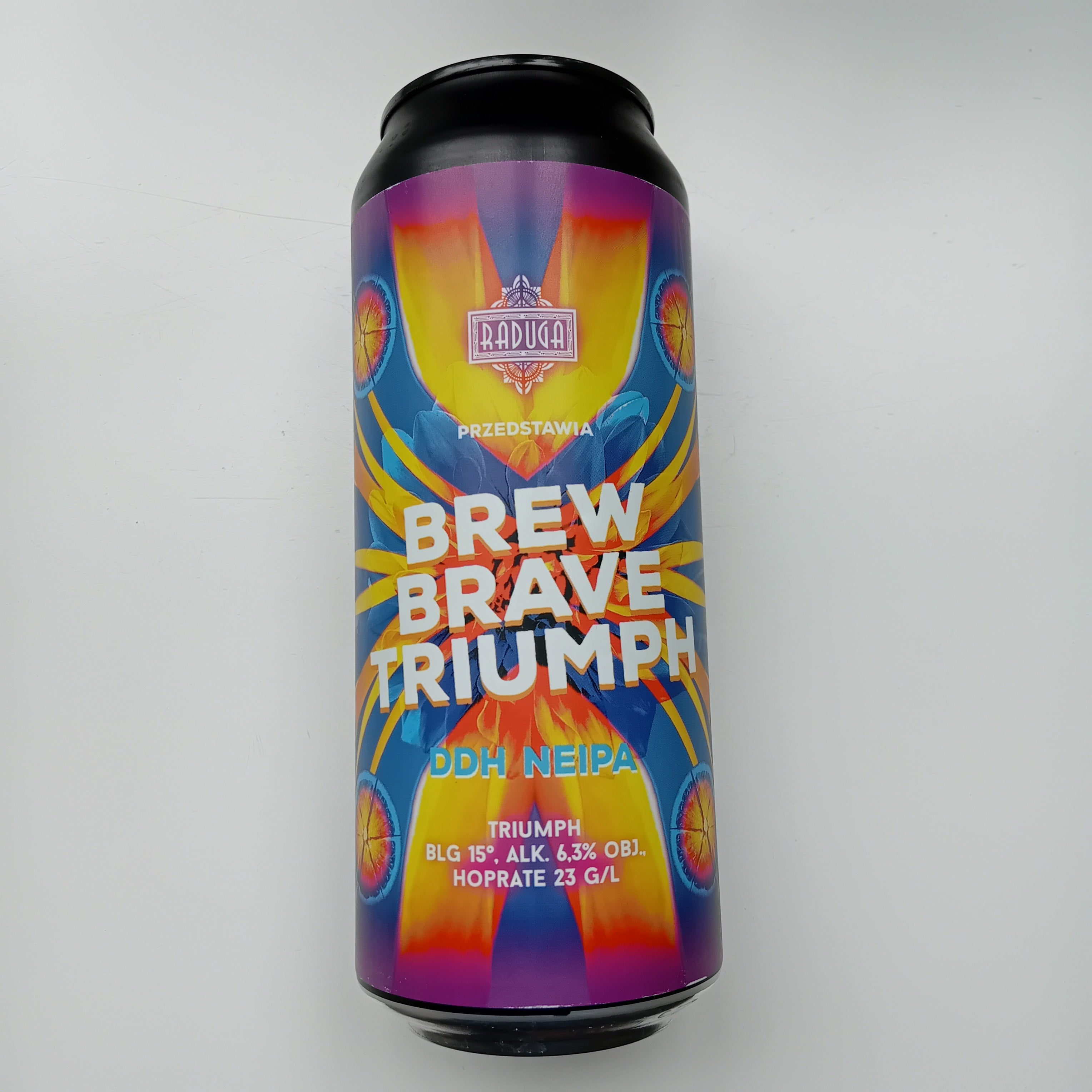 Raduga Brew Brave Triumph DDH NEIPA - 500ml - 6,3% - GUN Speciaalbieren