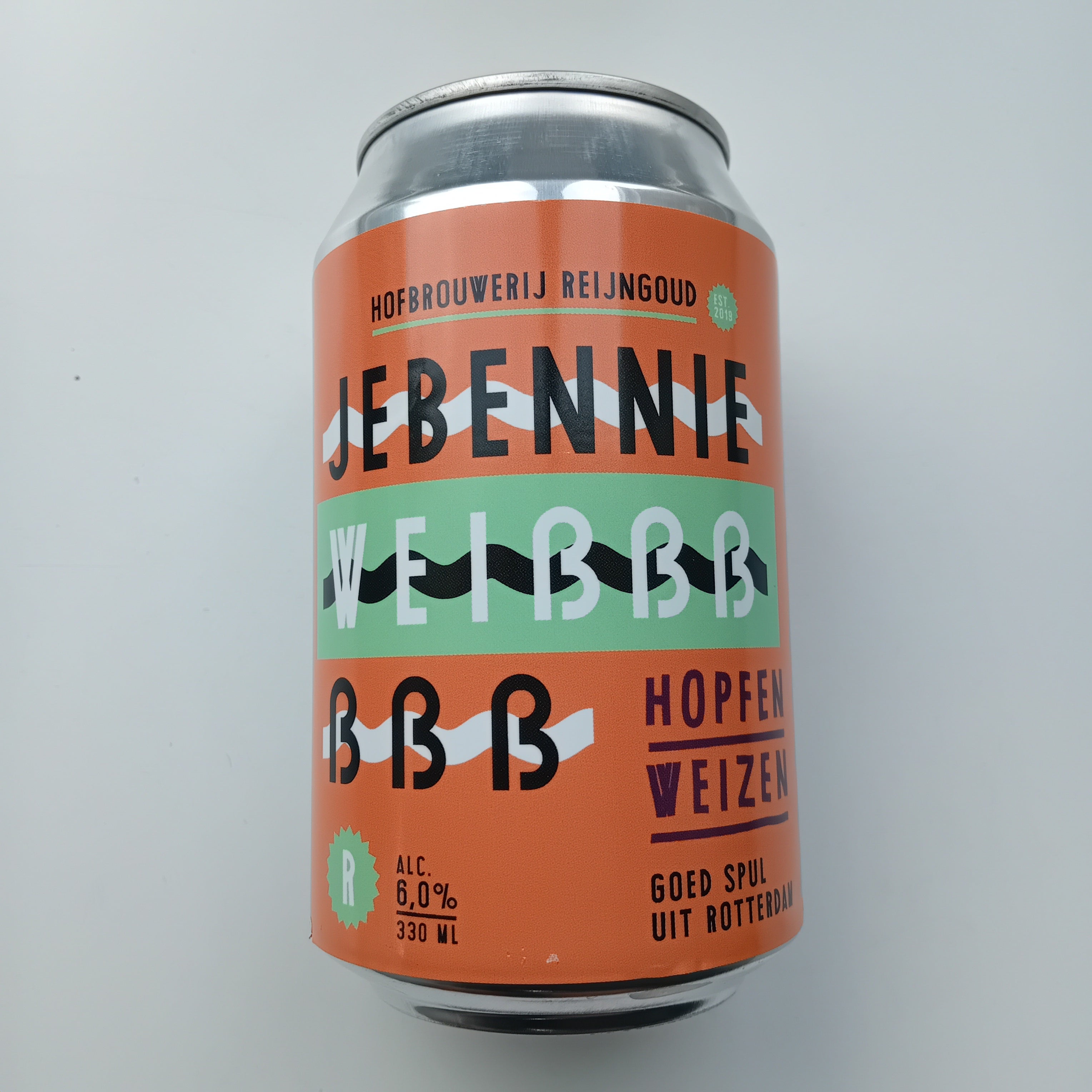 Hofbrouwerij Reijngoud Bennie Weiss - 330ml - 6,0% - GUN Speciaalbieren