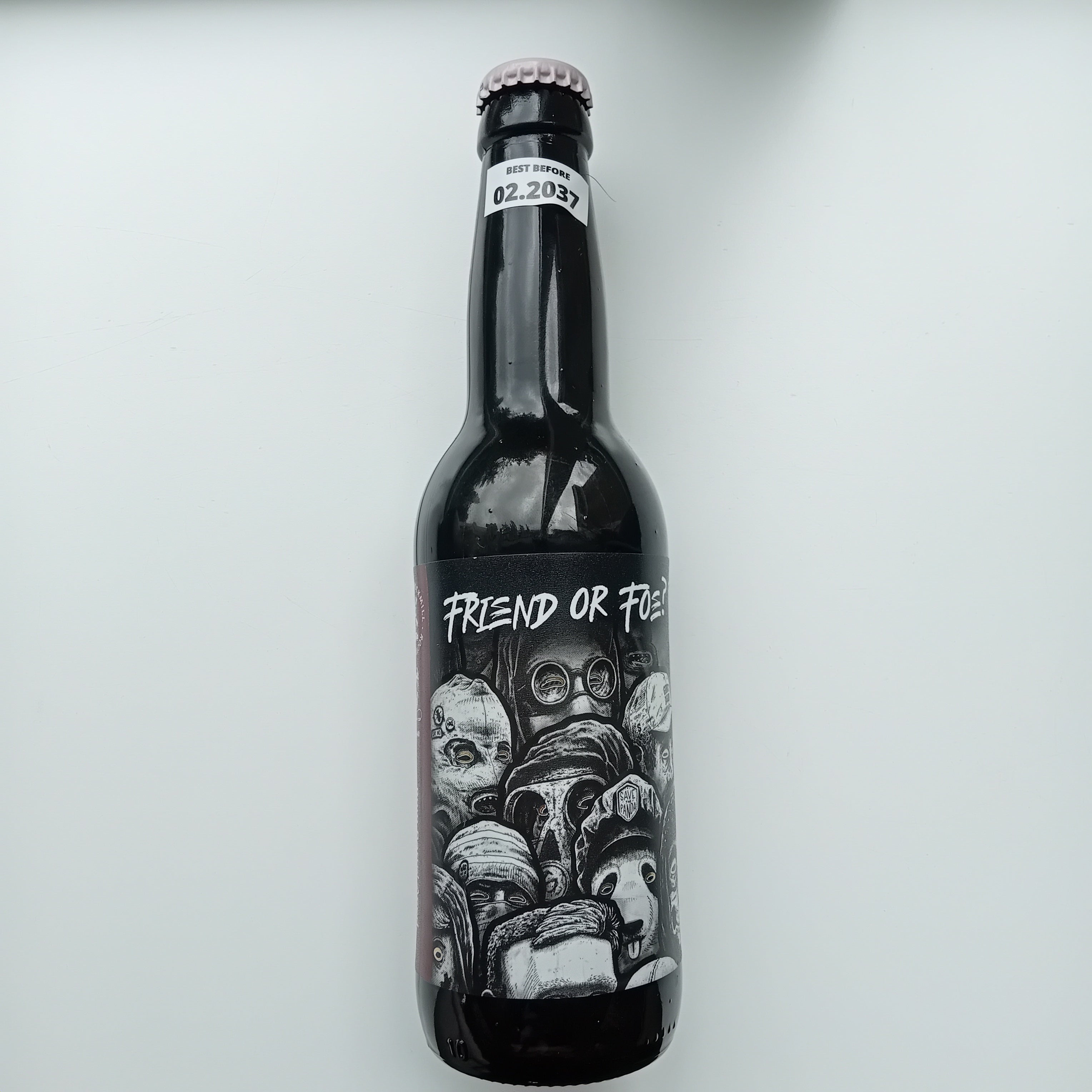 Browar Rockmill Friend or Foe Rum BA Peated Imperial Stout - 330ml - 12% - GUN Speciaalbieren