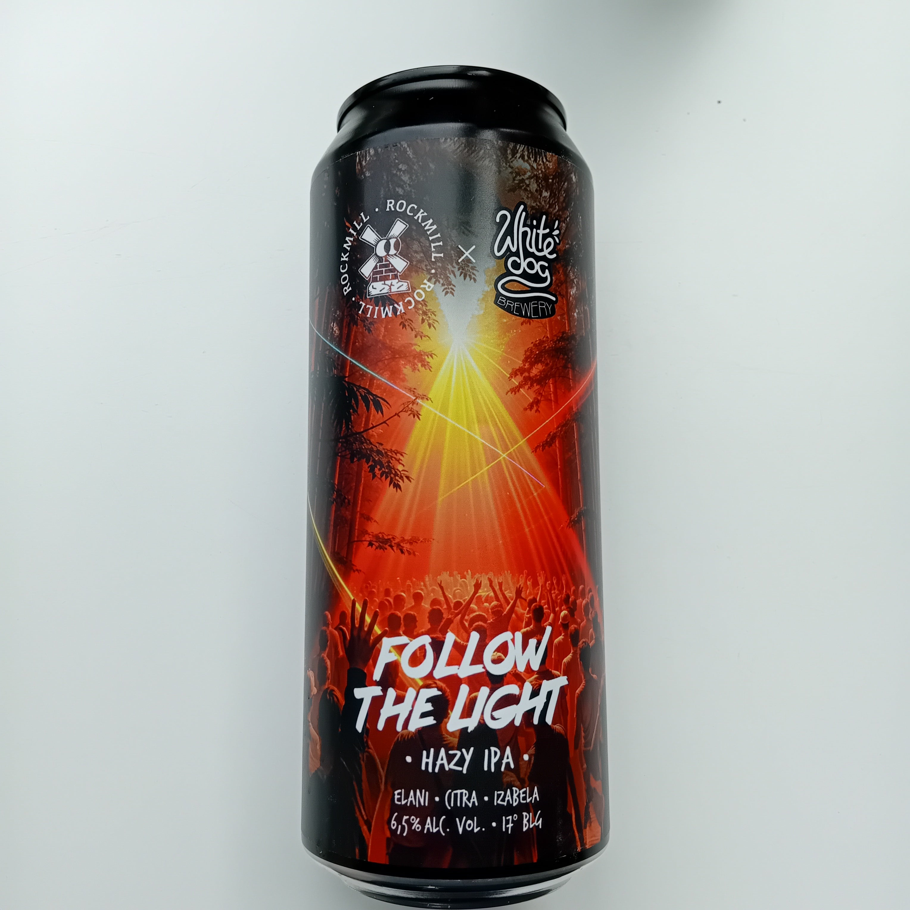 Browar Rockmill Follow The Light Hazy IPA - 500ml - 6,5% - GUN Speciaalbieren