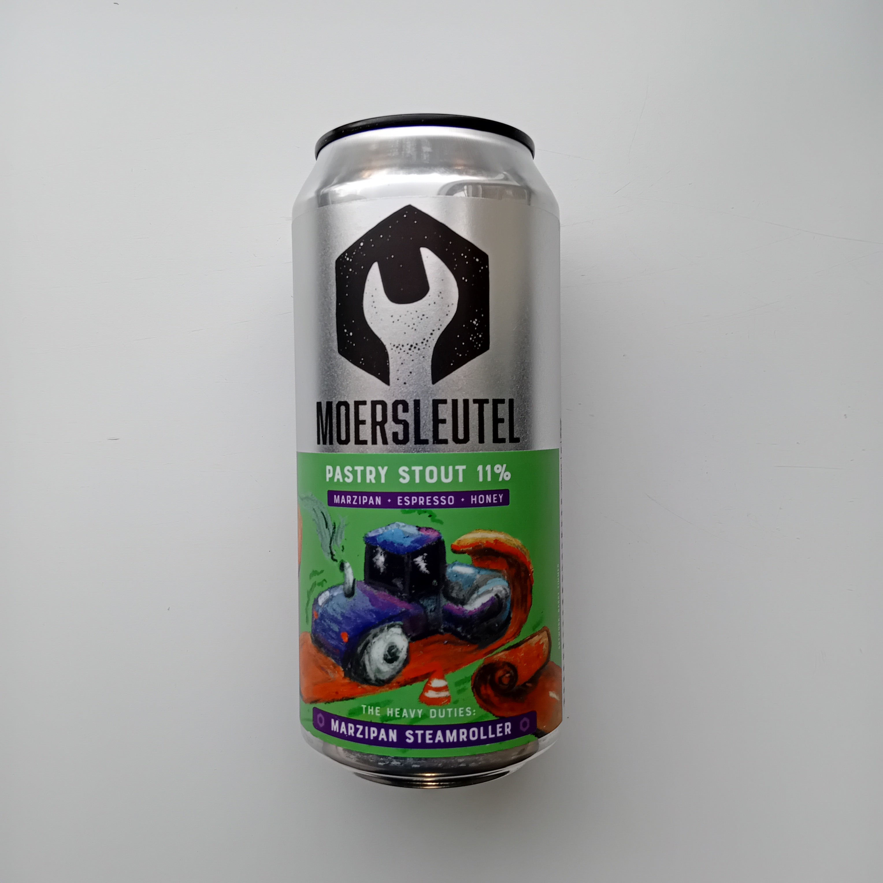 Moersleutel Marzipan Steamroller Pastry Stout - 440ml - 11% - GUN Speciaalbieren