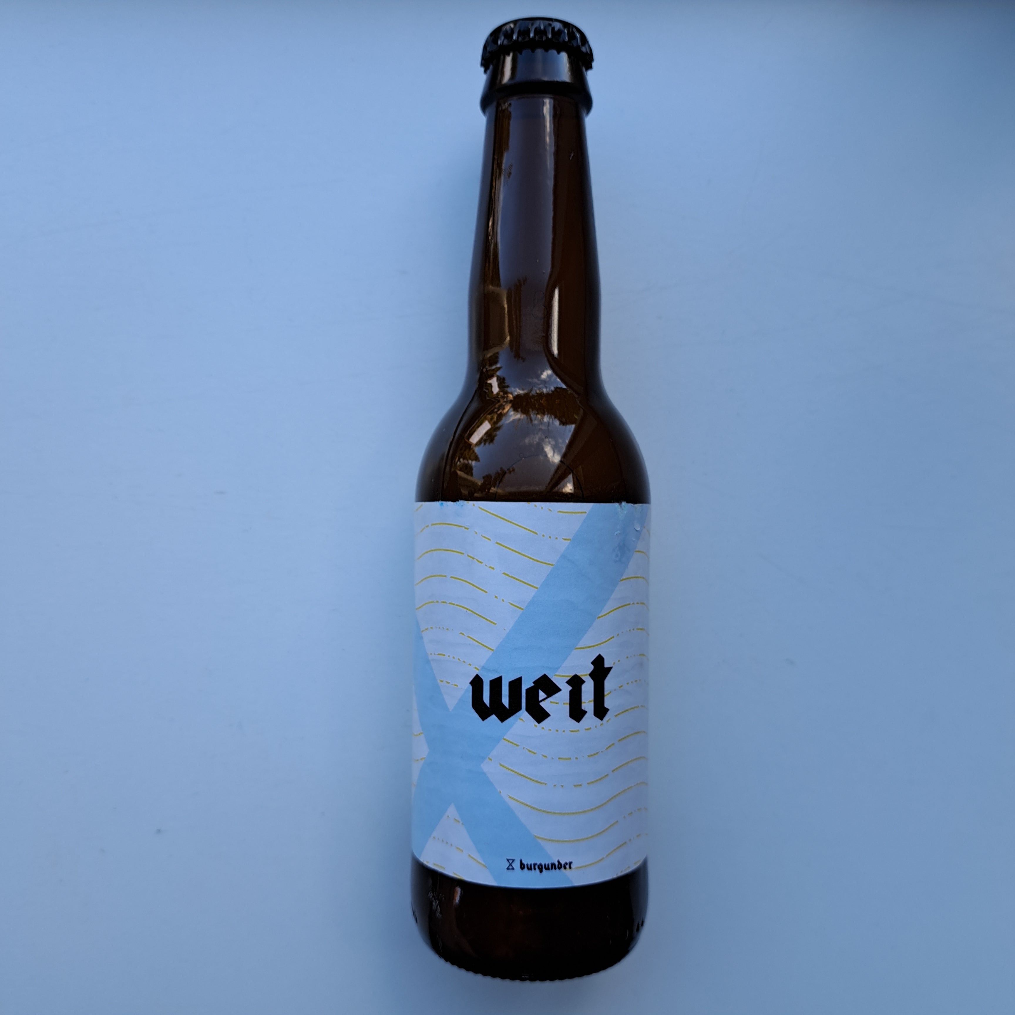 Burgunder Weit Witbier - 330 ml - 5,5% - brouwerij Burgunder Borne - GUN Speciaalbieren