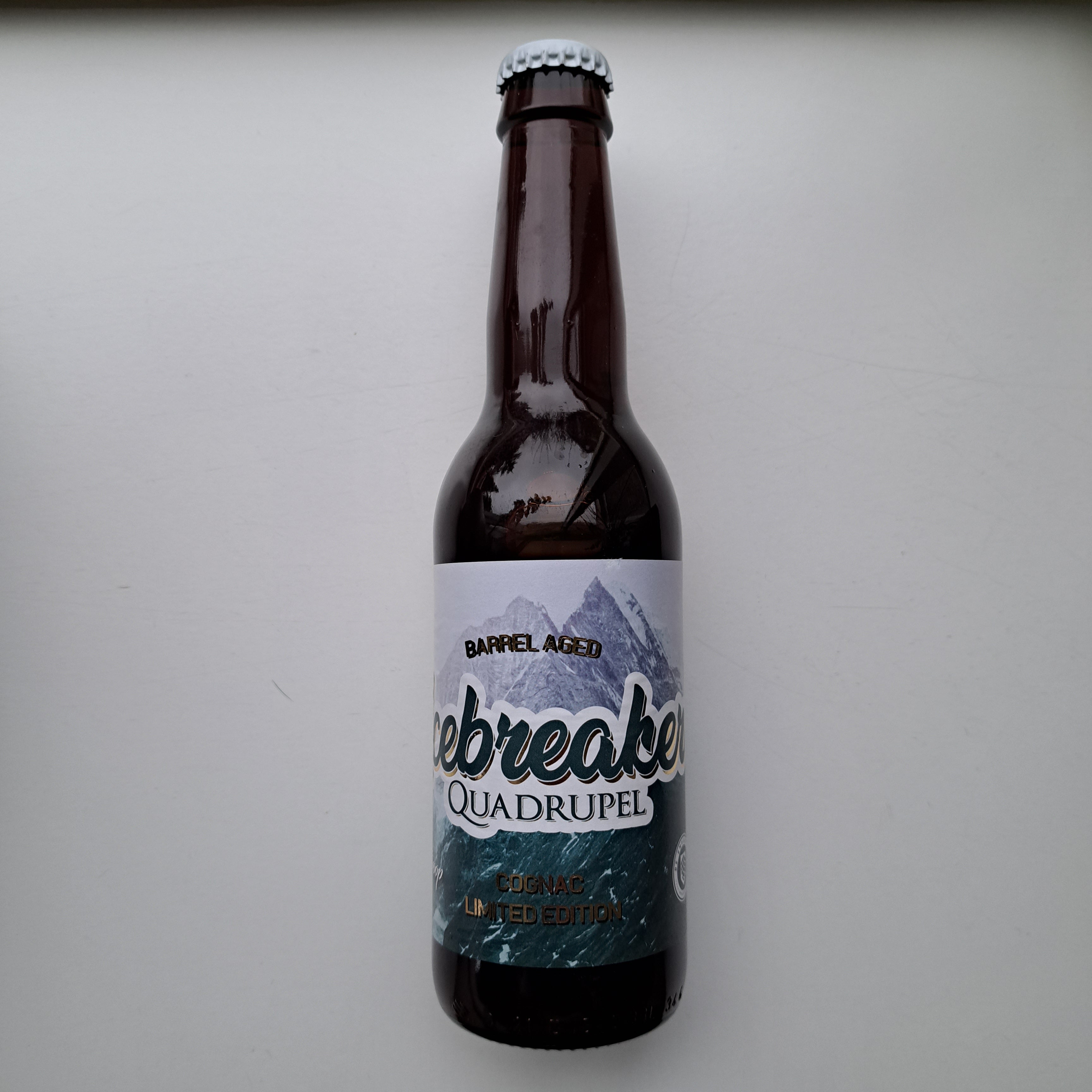 Icebreaker Barrel Aged Cognac Quadruppel - 330ml - 10% brouwerij de Smokkelaar, Overdinkel - GUN Speciaalbieren